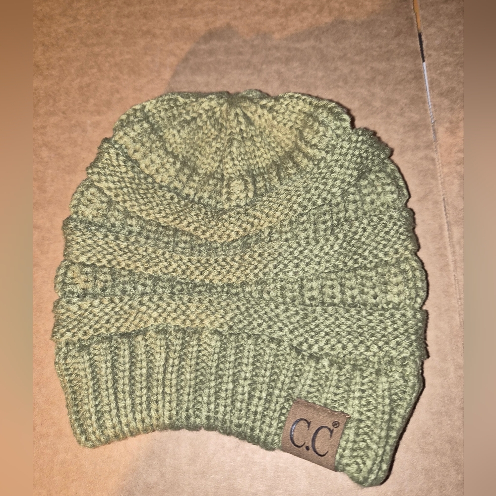 NEW (without tag) C.C Olive Knit Beanie